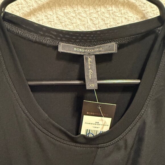 BCBG Maxazria Tara Cascade high-low dress Size XS NWT! - Picture 9 of 9